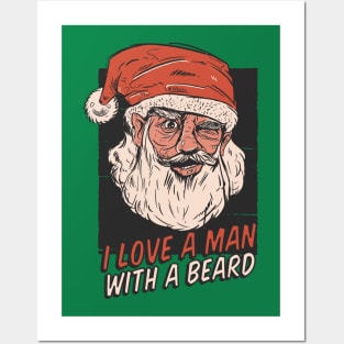 I Love a Man with a Beard Posters and Art